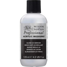 Winsor & Newton : Professional : Akrilik Boya Parlak Uv Vernik (Gloss Uv Varnish) : 125 ml