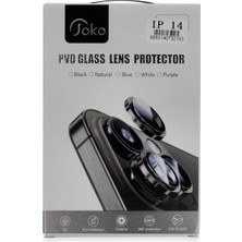 Magicool Joko  Iphone 15 Pvd Metal Kamera Lens - Turuncu