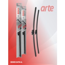 Arte Fiat Punto Evo (2009–2012) Uyumlu | Bosch Aeroeco Ön Silecek Takımı | 2'li Set |