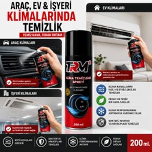Trm Klima Temizleme Spreyi 200 ml – Araç, Ev ve Işyeri Klimaları Için Klima Temizleyici