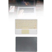 Mercora Tech Touchpad Tüm Cihazlara Uyumlu Bluetooth Klavye Touchpad Slim Kablosuz Wifi Q Klavye