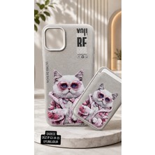 Tepex Yeni Sezon Sadece Düz Iphone 14 Uyumlu Süet Desenli Cüzdanlı Premium Kalite Telefon Kılıfı...