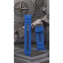 bbtech Apple Watch Uyumlu Spor Silikon Kordon Kayış 44 45 46 49 mm Ultra 3 2 11 10 9 8 Se Hava Alan Nefes Alan Çift Renk Kordon