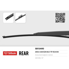Silbak Novapazr Silecek Süpürgesi Arka Muz Tipi 330MM Kia Cee D. Pro Cee D 05/12
