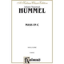 Delixa Mass In C: Satb With Satb Soli (Orch.) (Kalmus Edition): 0