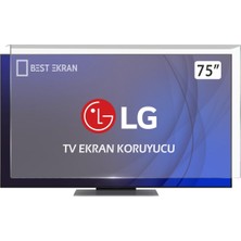 Delixa Lg 75QNED9MA6B Tv Ekran Koruyucu - Lg 75" Inç 190CM Qned Kırılmaz Tv Koruyucu