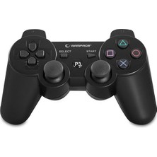 Delixa Sg-Rps3 Siyah Ps3 Bluetooth Kablosuz Oyun Kolu, Çift Titreşimli Joypad, Analog Dual Shock 12 Tuşlu G