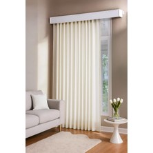 Gauze Fabric Design Gauze Fabric Saten Ekru Güneşlik Yüksek Kaliteli 250 x 200