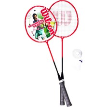 Delixa Üniseks Yetişkin Badminton 2 Adet Kit V2 1 Tenis Seti, Çok Renkli (Çok Renkli), 36