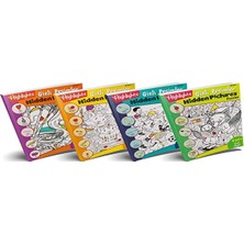 Delixa Highlights Hidden Pictures Puzzles (Gizli Resimler) 4'lü Set