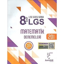 Delixa Karekök 8.sınıf Lgs Matematik 20LI Deneme Sınavı: 20 Deneme