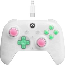 Delixa Ultimate Mini Wired Controller For With Rgb Lighting Fire Ring, Hall Effect Joysticks And Triggers,