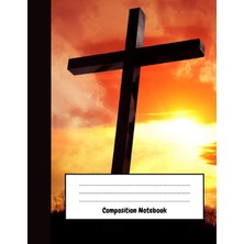 Delixa Composition Notebook: Cute Religious College Ruled Journal / Notepad, Christian Gifts, Perfect For S