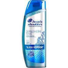 Head&Shoulders Head  Shoulders Derinlemesine Temizlik Şampuan Yoğun Ferahlık Deniz Mineralleri 300 ml