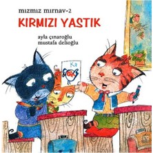 UÇANBALIK Mızmız Mırnav 2 Kırmızı Yastık Uçanbalık