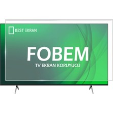 Delixa Fobem MT50EG8000QF Tv Ekran Koruyucu - Fobem 50" Inç 126 Ekran QLED Tv Kırılmaz Koruyucu