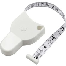Delixa Fitness Için Pratik Vücut Ölçüm Cetveli - Mezurası, Baş ve Vücut, Kafa Çevresi Ölçüm Aleti Bel Ölçme