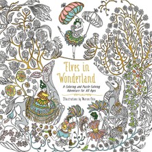 Delixa Elves In Wonderland: A Coloring And Puzzle-Solving Adventure For All Ages