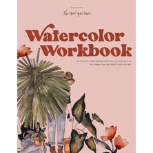 Delixa Watercolor Workbook: 25 Beginner Botanical Projects On Premium Watercolor Paper: 1