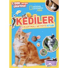 Delixa National Geographic Kids Kediler Çıkartmalı Faaliyet Kitabı