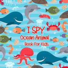Delixa I Spy Animals Book For Kids: A Fun Alphabet Learning Animal Themed Activity, Guessing Puzzle Game Bo
