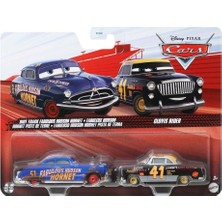 Delixa Cars Ikili Karakter Araçlar Fabulous Hudson Hornet - Clovıs Rıder JDH44