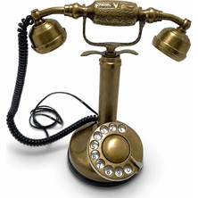 Magicool Pirinç Nostaljik Masa Telefonu 3210