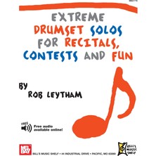 Delixa Extreme Drumset Solos For Recitals, Contests And Fun