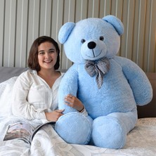 Delixa 160 cm Dev Pelüş Papyonlu Ayı,yumuşak ve Sevimli Büyük Boy Oyuncak Ayı,sarılmalık Ayı,papyonlu Ayıcı
