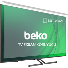 Delixa Beko B1065CAI Tv Ekran Koruyucu - Beko 65" Inç Crystal 10 QLED Ekran Koruyucu B 1065 C Aı