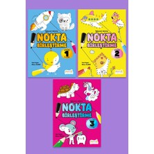 Delixa Eğlenceli Aktivite Nokta Birleştirme - Çocuklar Için Boyama ve Aktivite Kitabı Seti (3 Kitap)