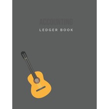 Delixa Accounting Ledger Book: Music Business Accounting & Recording Book, Cashflow Bookkeeping, 8.5 x 11 I