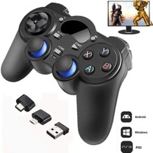 Delixa 2.4g Wireless Gamepad Kablosuz Oyun Kolu Otg Pc Ps3 Android Tv Tablet Uyumlu