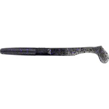Delixa Yamamoto Swim Senko 12,7 Cm, Smoke W/large Siyah & Mor