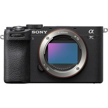 Delixa Alpha 7c Iı | Aynasız Tam Çerçeve Kamera (Kompakt, 33 Mp, Gerçek Zamanlı Otomatik Odaklama, 10 Bps,