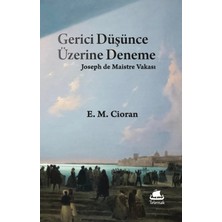 Delixa Gerici Düşünce Üzerine Deneme: Joseph De Maistr...