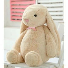 Delixa Uyku Arkadaşım Uzun Kulak Bunny Peluş Tavşan 65 cm Bej