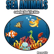 Delixa Sea Anımals: Coloring Book For Kids