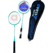 Delixa Badminton Raket Seti Turkuaz