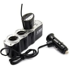 Hepta Collection Çarşıhan Oto Çakmak Çoklayıcı Çoğaltıcı Soketi USB Çakmaklık