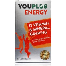 Hepta Collection Youplus Energy 12 Vitamin ve 8 Kompleksi 30 Tablet