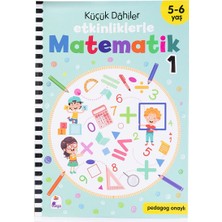 Hepta Collection Küçük Dahiler – Etkinliklerle Matematik 1. Kitap (5-6 Yaş )