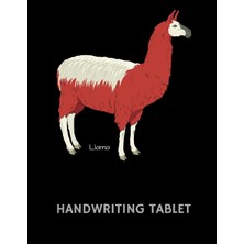 Hepta Collection Llama Handwriting Tablet
