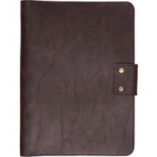 Hepta Collection Organizer Evrak & Laptop & Tablet Çantası, Macbook Air Pro 13-14 Inç Uyumlu, Crazy Kahve, S2073