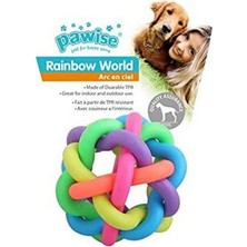 Pawise Rainbow World Örgü Top Ø 7,5 cm
