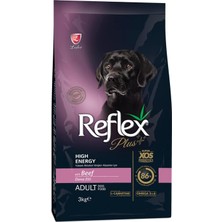 Reflex Adult Dog High Energy 28/18 Beef, 3 kg