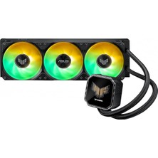 Asus Tuf Gamıng Lc Iıı 360 Argb Aura Sync Rgb 120MM*2 Adreslenebilir Rgb Fan Cpu Sıvı Soğutucusu 6 Y