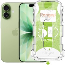Rongep [kolay-Kurulum] iPhone 17 Için Ekran Koruyucu Darbe ve Çiziklere Dayanıklı iPhone 17 Ek