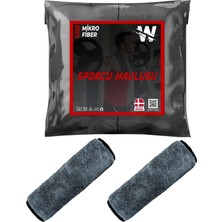 Hepta Collection Sporcu Fitness Antreman Havlusu 30X100 Cm, Ultra Hafif ve Hızlı Kuruyan Mikrofiber Spor Havlu, Gym B