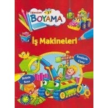 Eğlendiren Boyama Iş Makineleri Parıltı